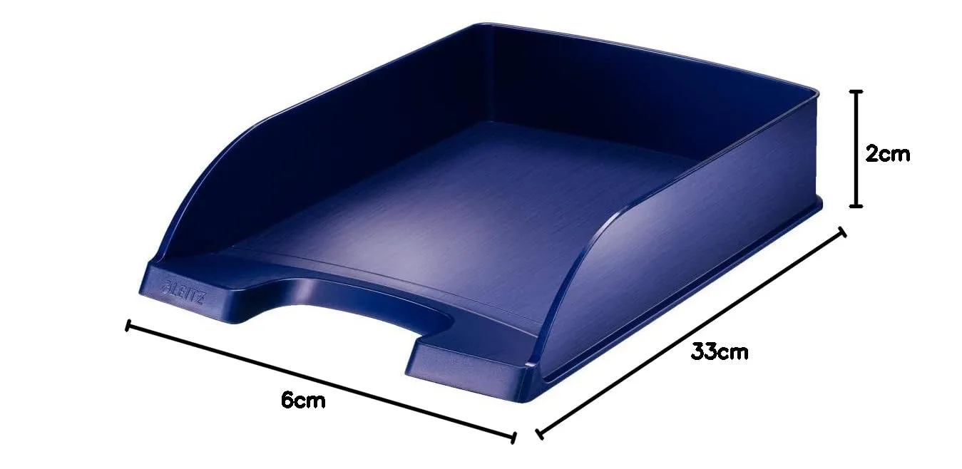 Leitz Style 52540069 vaschetta portacorrispondenza A4 blu titanio