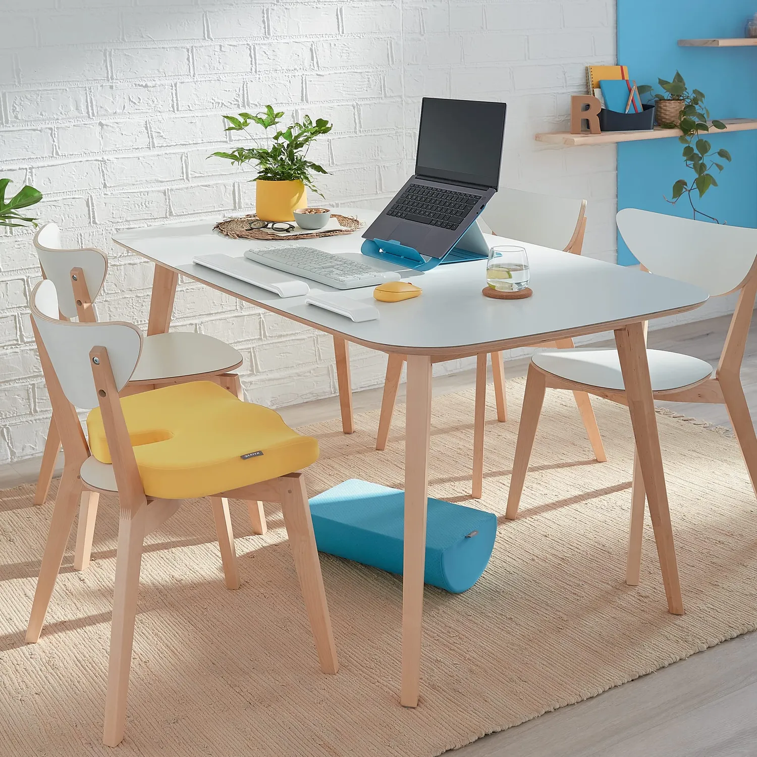 Leitz Ergo Cosy 52840089 cuscino sedia grigio ergonomico