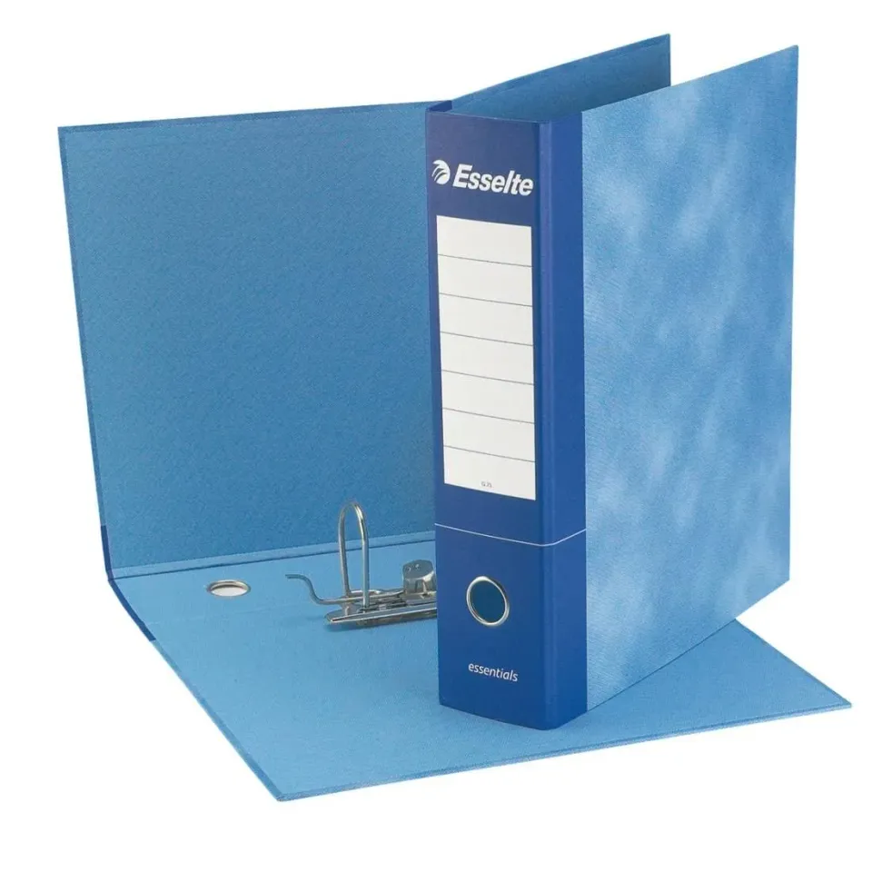 Esselte Essentials registratore 23x33 blu dorso 5 cm