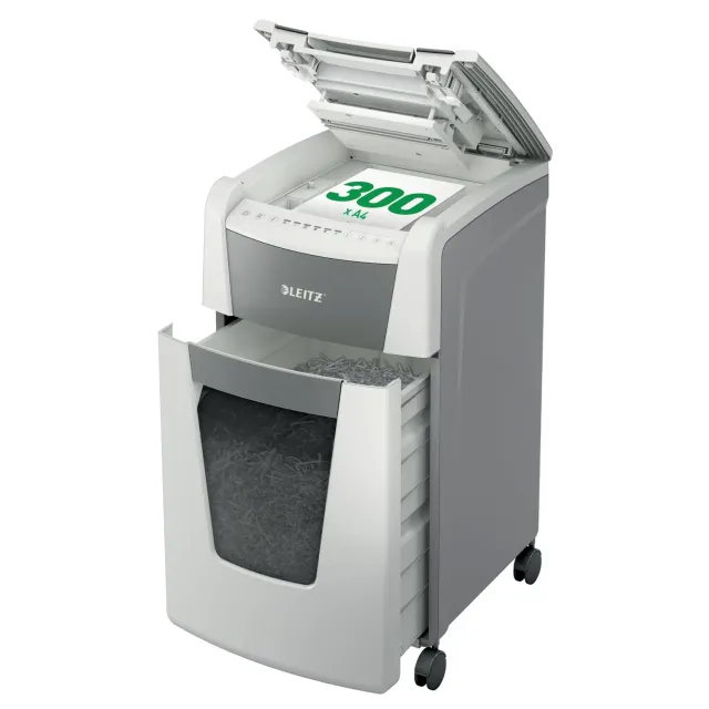 Leitz IQ Autofeed 300 distruggidocumenti P4 automatico 300 fogli