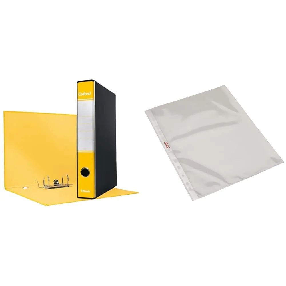 Oxford G83 registratori a leva arancione 6 pz dorso 8 cm
