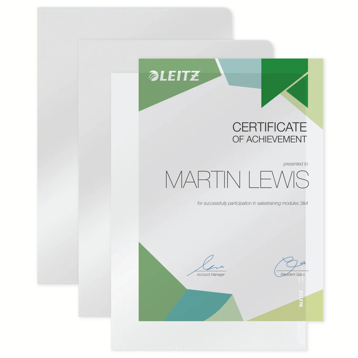 Leitz MyBox 41000215 buste a L A4 100 pezzi gialle cristallo