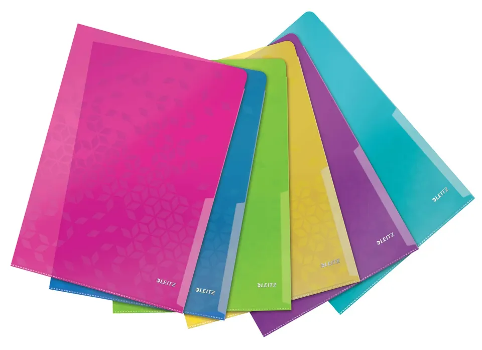 Leitz WOW 40500199 Buste a L A4 6 pz colori assortiti