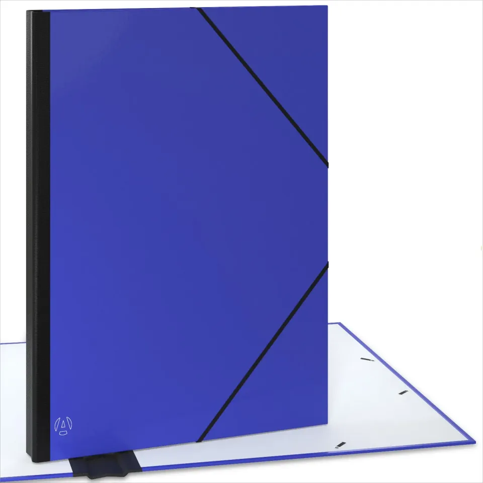 ACROPAQ Cartella Portadisegni A2 52x72 cm Blu Scuro