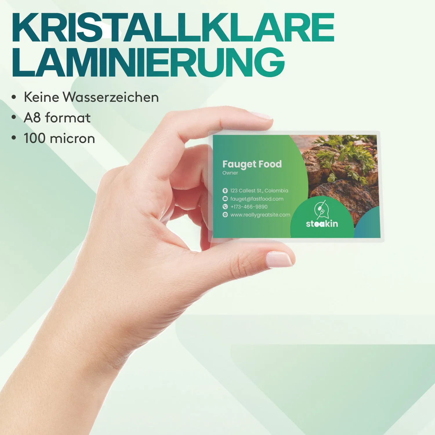 ACROPAQ Bustine plastificare A8 100 micron 100 pz