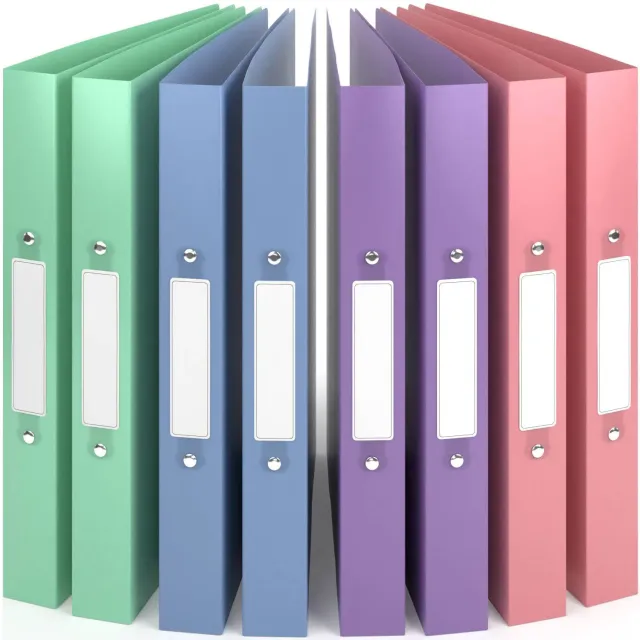ACROPAQ Nature raccoglitore 2 anelli A4 vento 8 pezzi