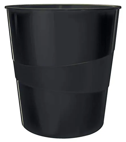 Leitz Recycle 53280095 cestino gettacarte 15 L nero riciclabile