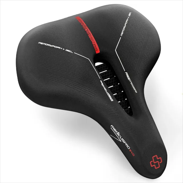 ACROPAQ Sella bici city comfort memory foam