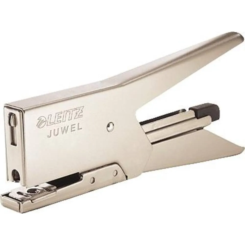 Leitz Ergo WOW cucitrice a pinza Juwel 12 fogli cromo