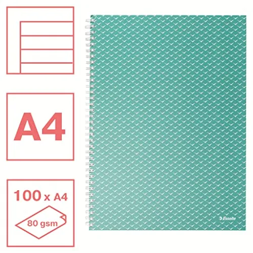 Esselte Colour'Breeze 628627 quaderno A4 righe verde 100 fogli FSC