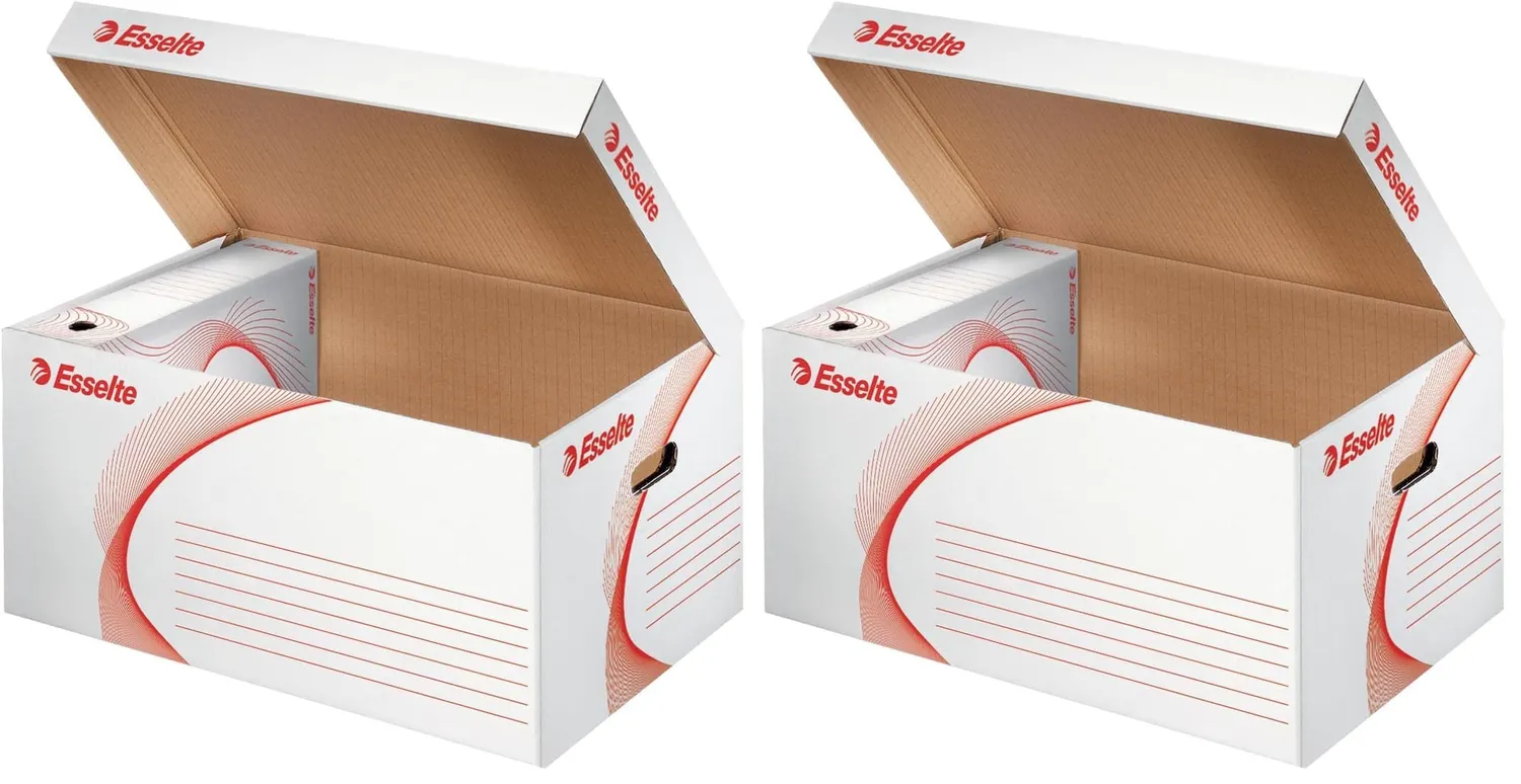 Esselte Boxy Color 128409 scatola archivio A4 4 pezzi assortiti