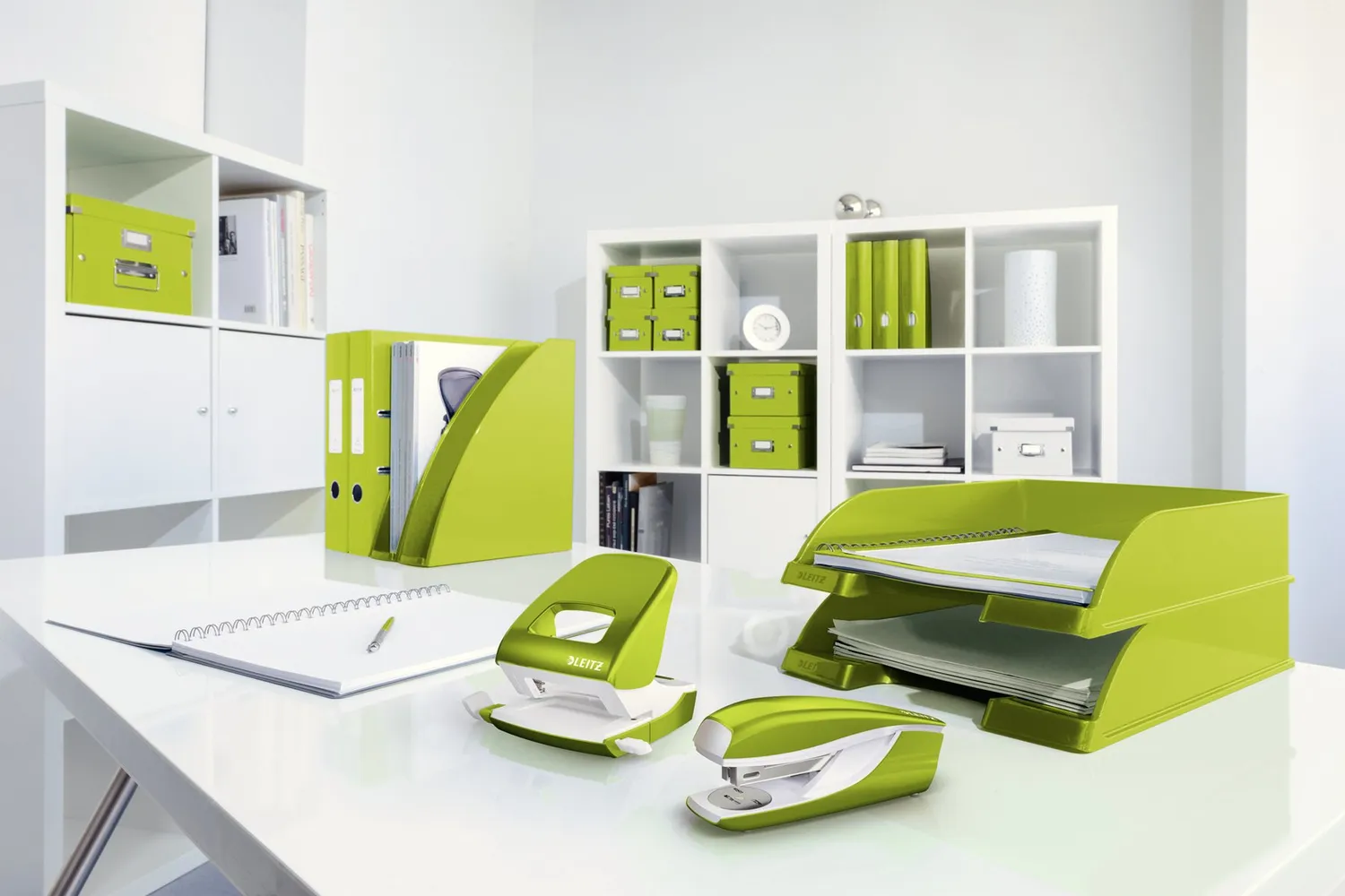 Leitz Ergo WOW mini cucitrice verde 10 fogli