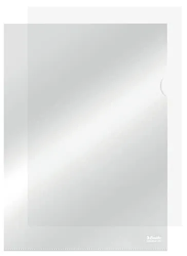 Esselte Deluxe buste a L 22x30 cm 50 pezzi lucide