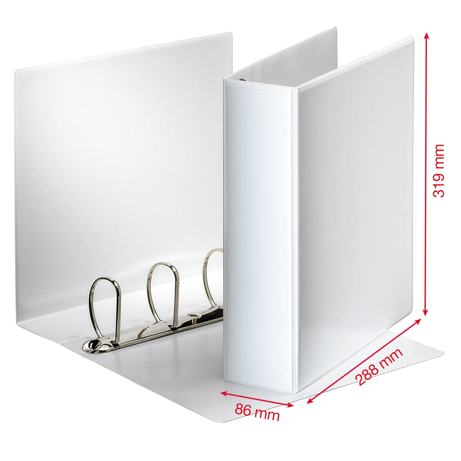 Esselte Essentials 49706 raccoglitore A4 dorso 9 cm bianco
