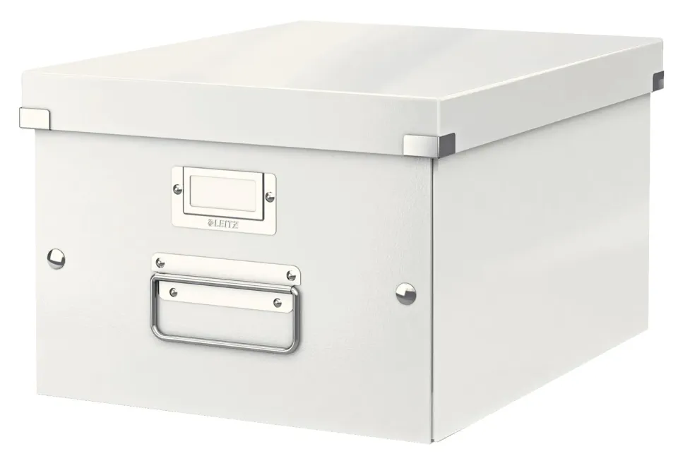 Leitz Click & Store WOW 60440001 scatola archivio media bianca A4