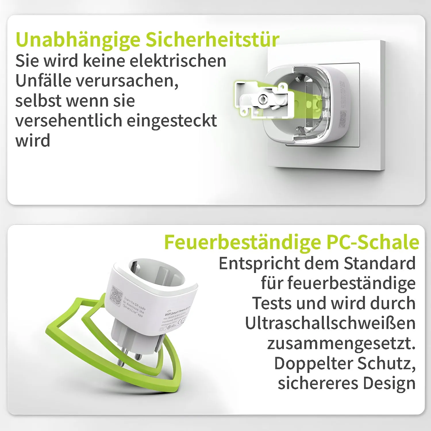 ACROPAQ Presa wifi smart plug timer app