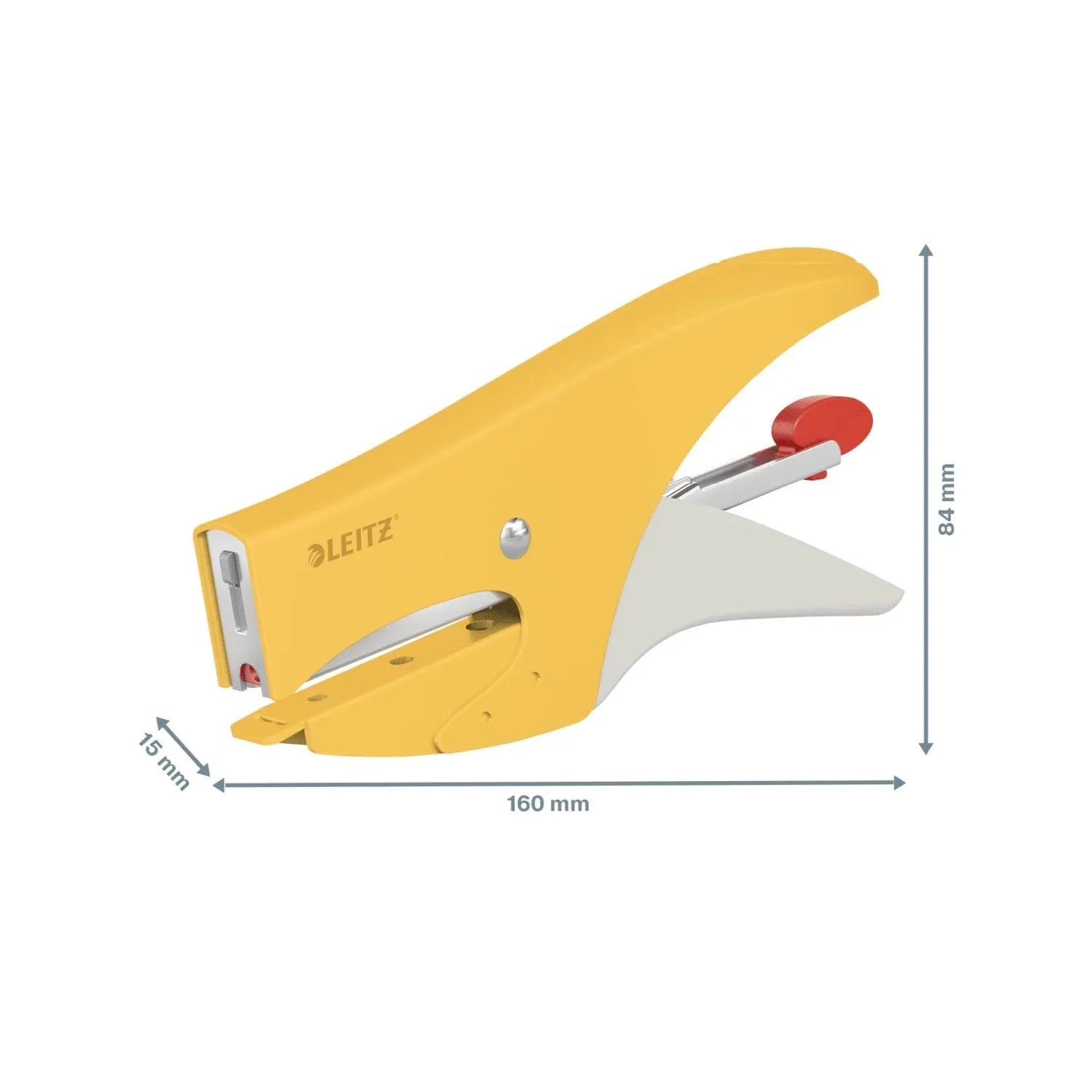 Leitz Cosy 56450019 cucitrice a pinza giallo caldo 15 fogli