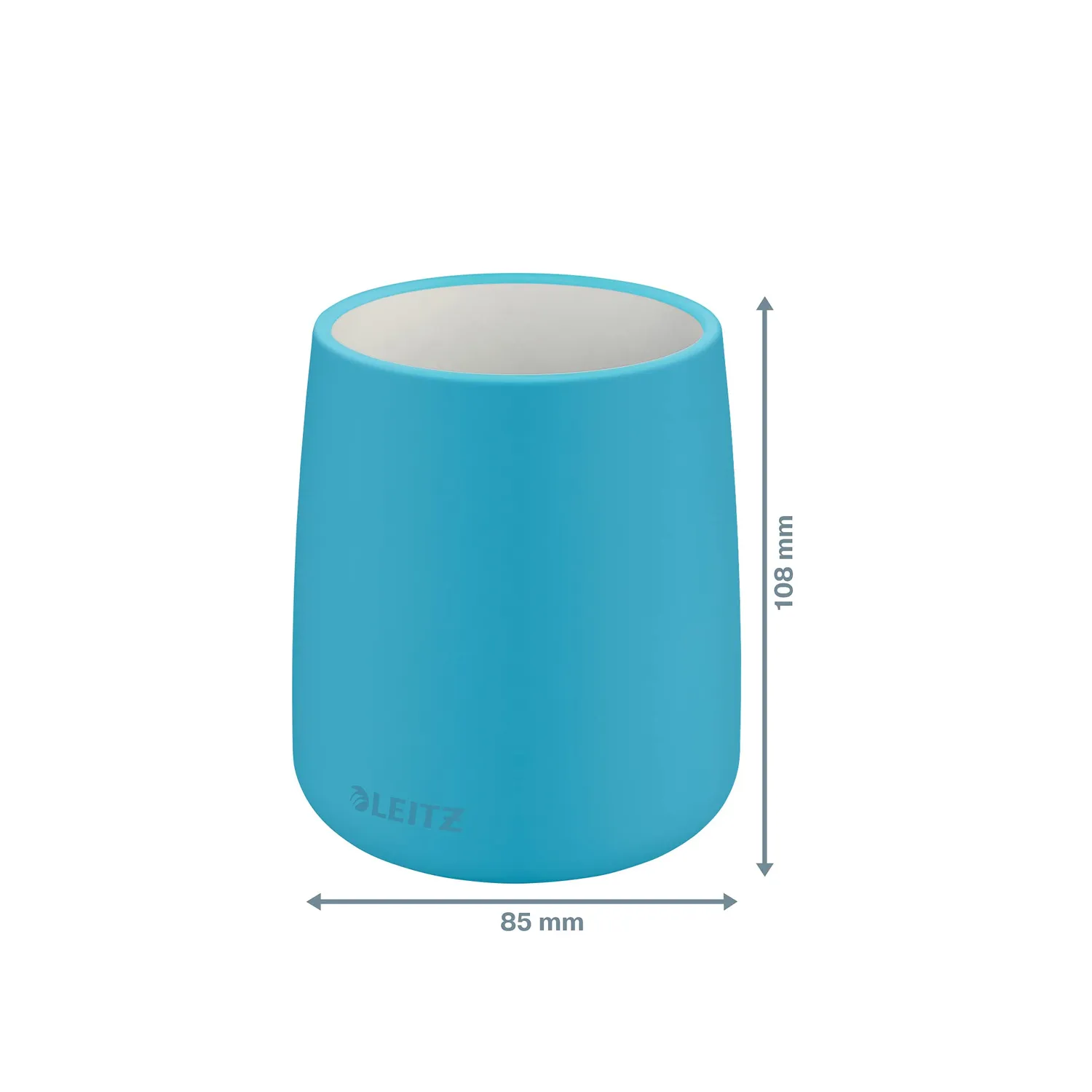 Leitz Cosy 53290061 Portapenne Blu Calmo in ceramica
