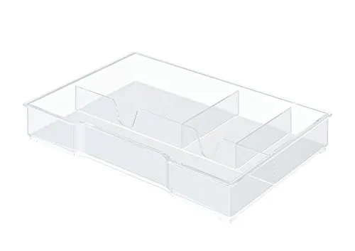Leitz Plus Organizer Cassetti Trasparente 4 Scomparti