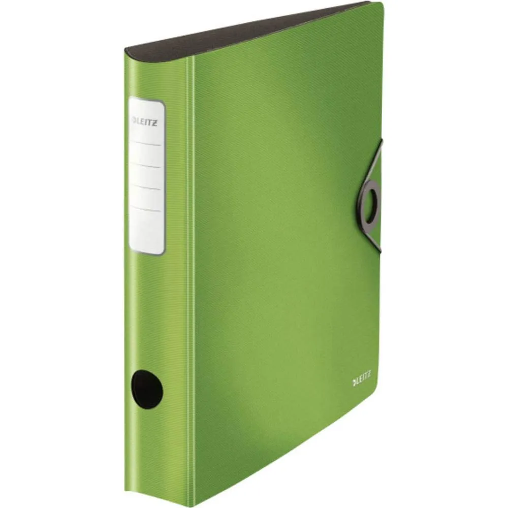 Leitz Active Solid 10481095 Raccoglitore a Leva A4 65 mm Nero 350 fogli