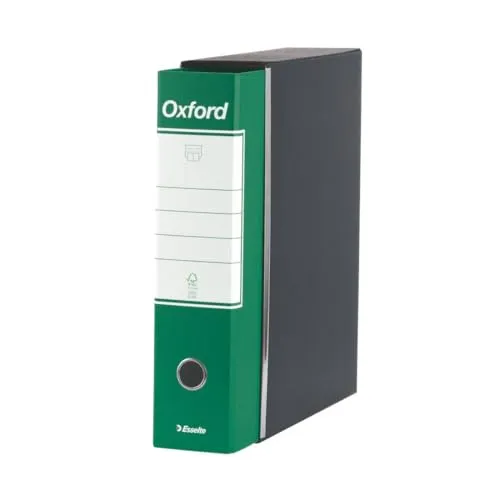 Esselte Essentials registratore 23x33 verde dorso 5 cm