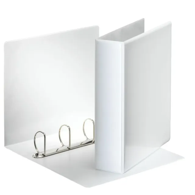 Esselte Essentials 49705 raccoglitore 4 anelli bianco dorso 7,7 cm