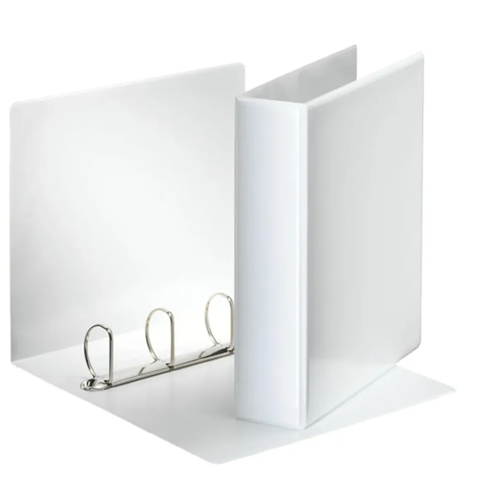 Esselte Essentials 49705 raccoglitore 4 anelli bianco dorso 7,7 cm