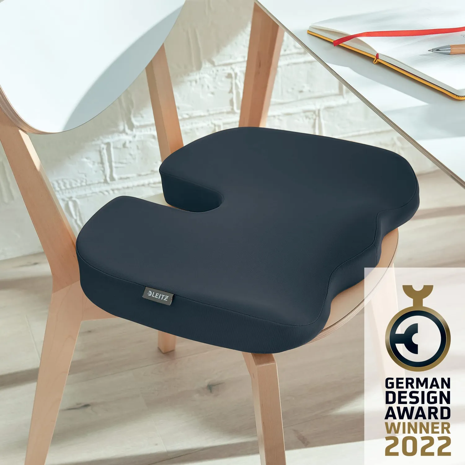 Leitz Ergo Cosy 52840089 cuscino sedia grigio ergonomico