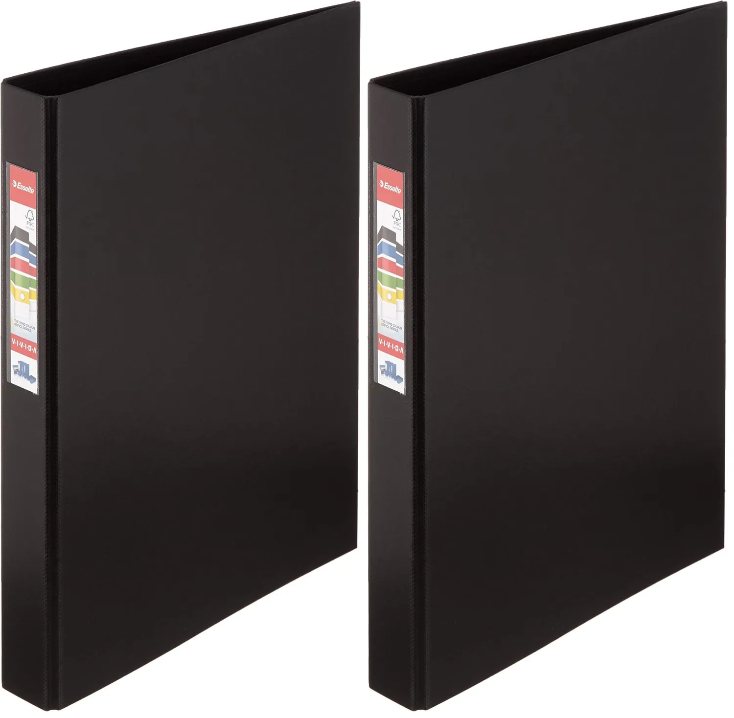 Esselte Vivida 14460 raccoglitore 4 anelli A4 blu dorso 42 mm