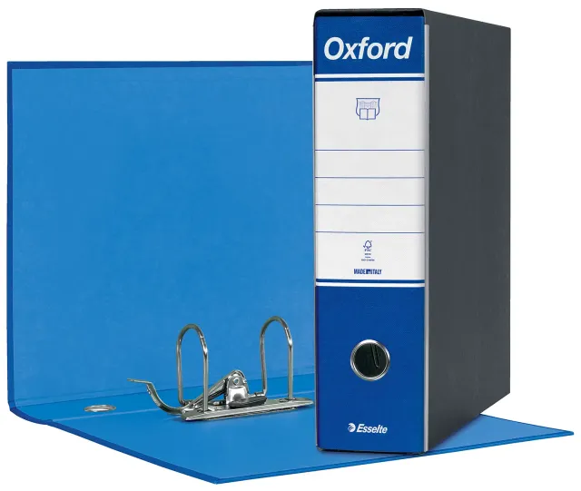 Esselte G83 Oxford registratore blu dorso 8 cm 500 fogli