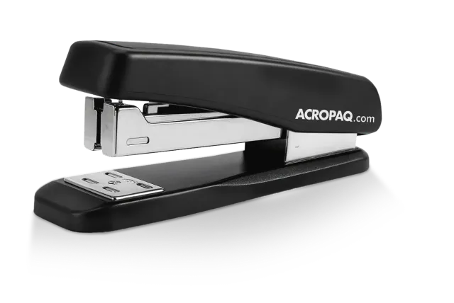 ACROPAQ Cucitrice da Tavolo Nera 20 Fogli Metallo