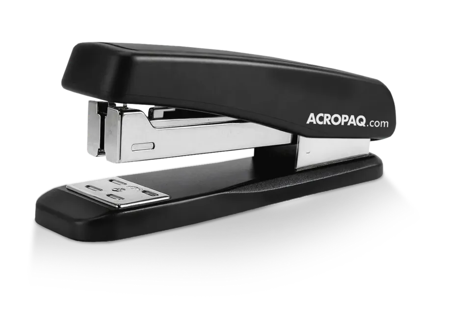 ACROPAQ Cucitrice da Tavolo Nera 20 Fogli Metallo