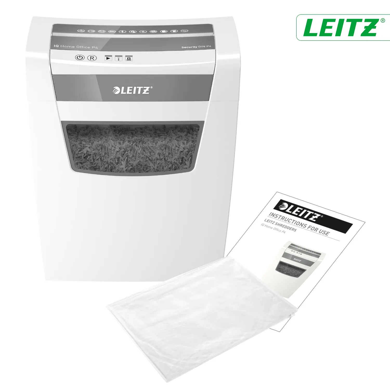 Leitz IQ 80090000 distruggidocumenti P4 23 litri Standard