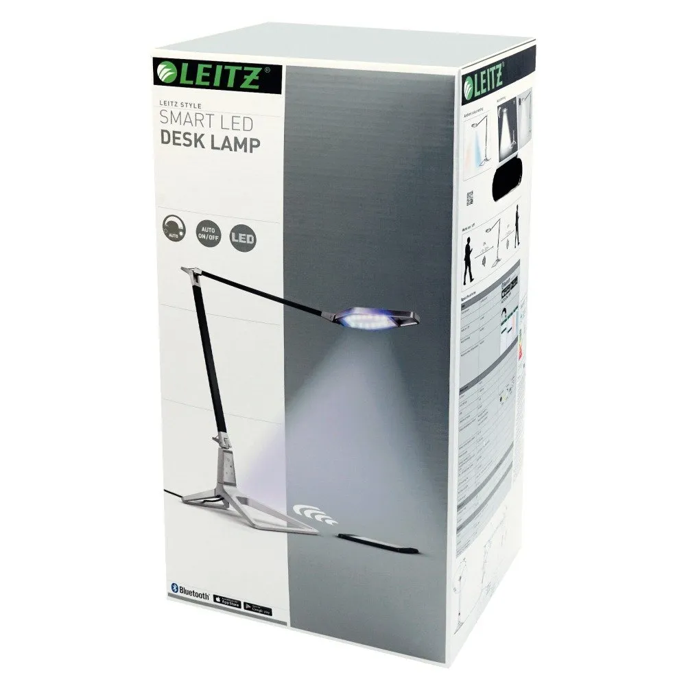 Leitz 62080004 lampada da scrivania LED bianco USB Bluetooth
