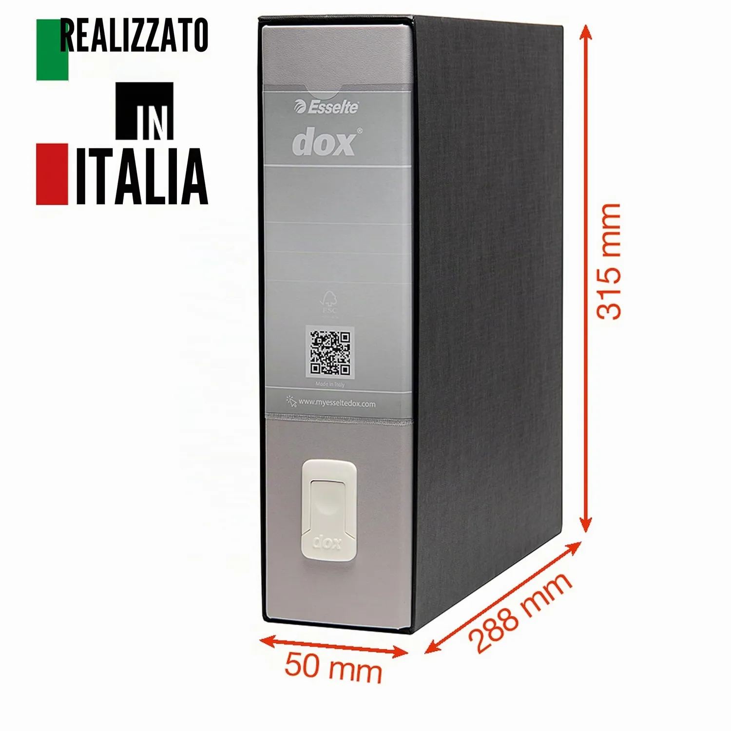 Esselte Dox 1 registratore commerciale rosa 6 pezzi dorso 8 cm