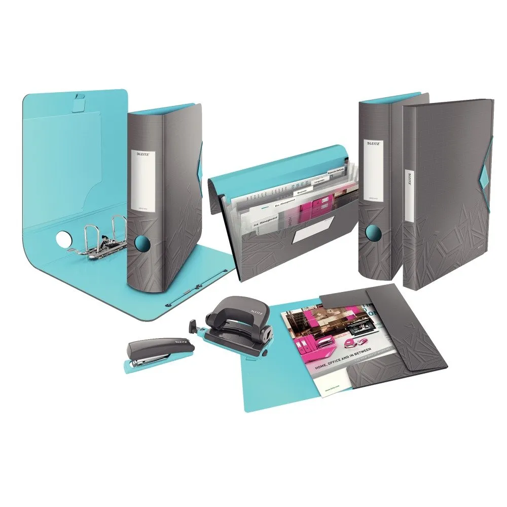 Leitz Ergo WOW 39490089 libro organizzatore grigio