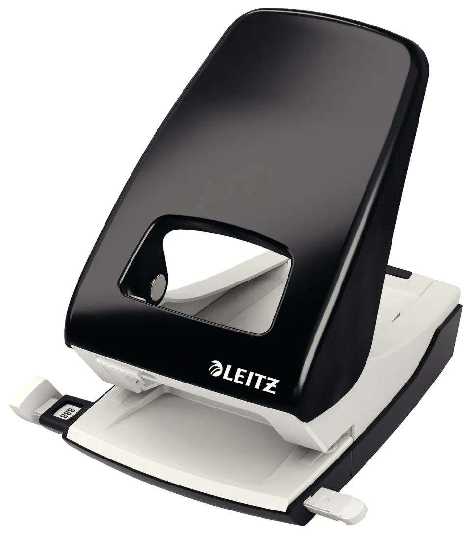 Leitz Ergo WOW NeXXt 51386095 perforatore nero 40 fogli
