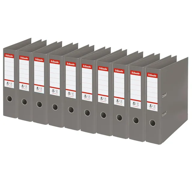 Esselte 811380 raccoglitore leva A4 grigio 500 fogli