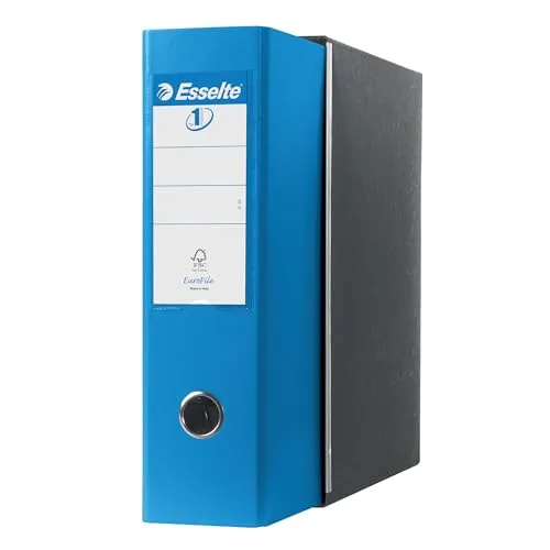 Esselte G53 Eurofile Registratore Protocollo 8 cm Blu 6 pz