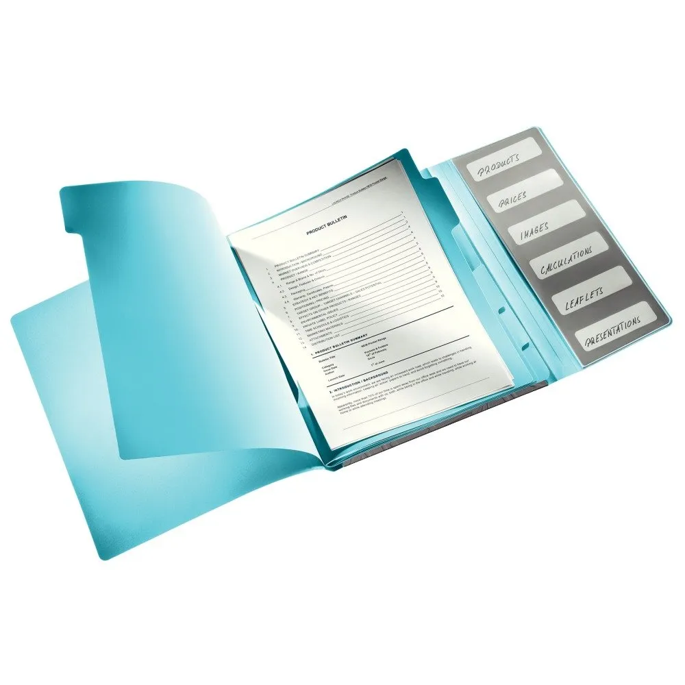Leitz Ergo WOW 39490089 libro organizzatore grigio