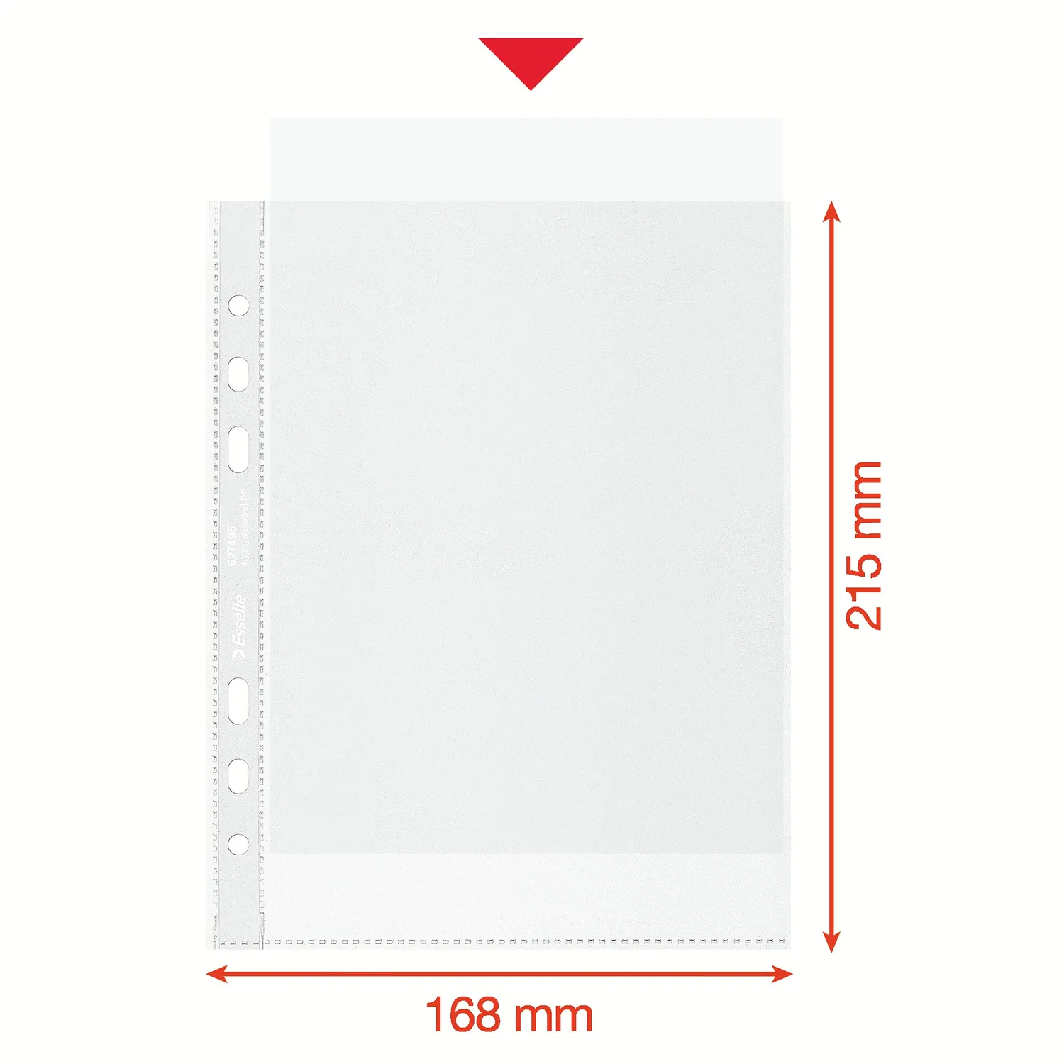 Esselte Office 627495 Buste Perforate A5 100 pz Antiriflesso