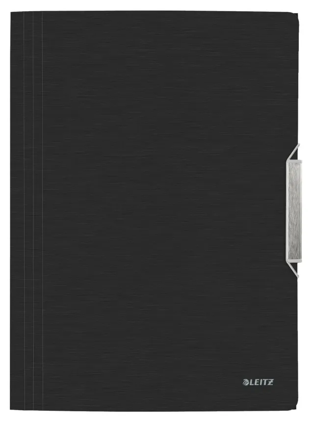 Leitz Style 39770094 cartellina 3 lembi nero 150 fogli