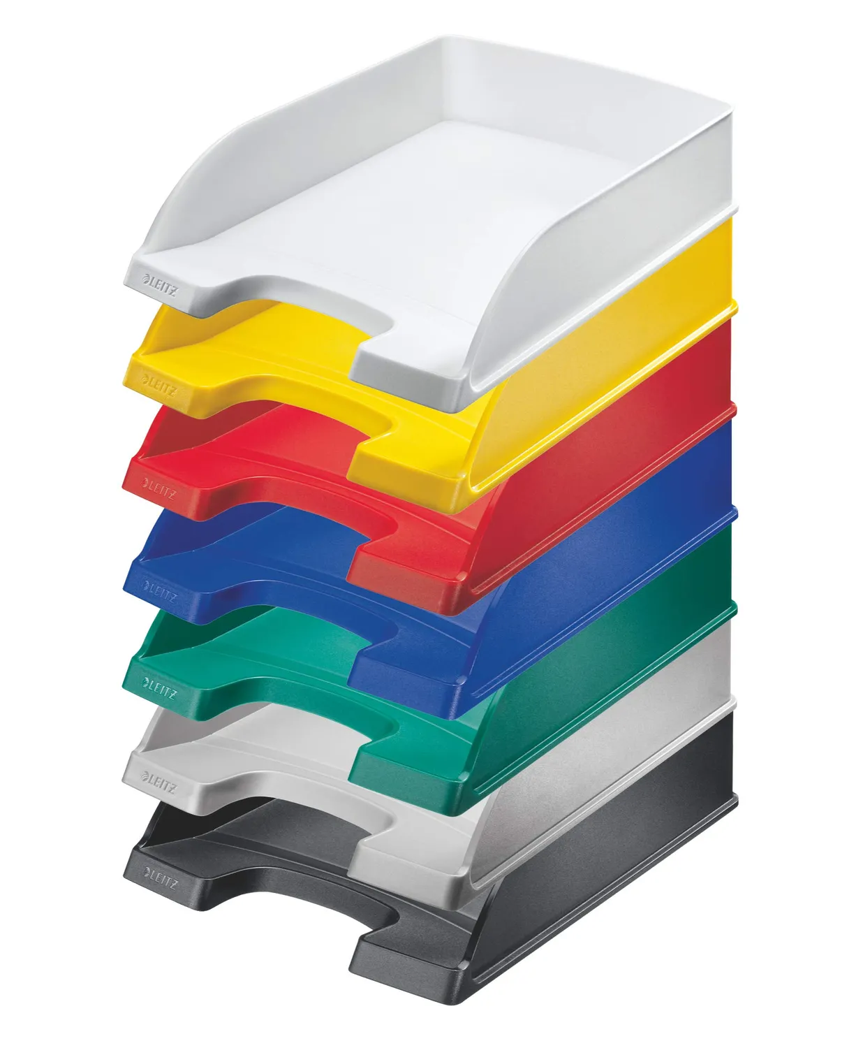 Leitz MyBox Plus 52270085 vaschette A4 grigie 3 pezzi