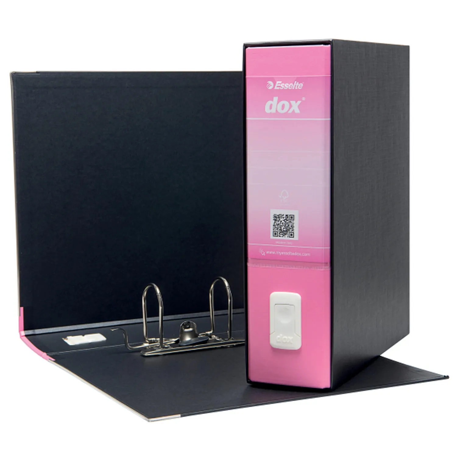 Esselte Dox 1 registratore commerciale rosa 6 pezzi dorso 8 cm