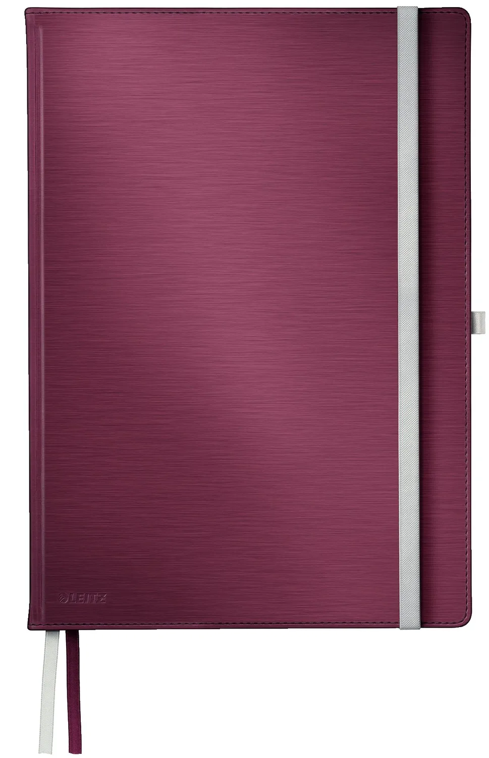 Leitz Style A4 taccuino quadretti rigido rosso granato