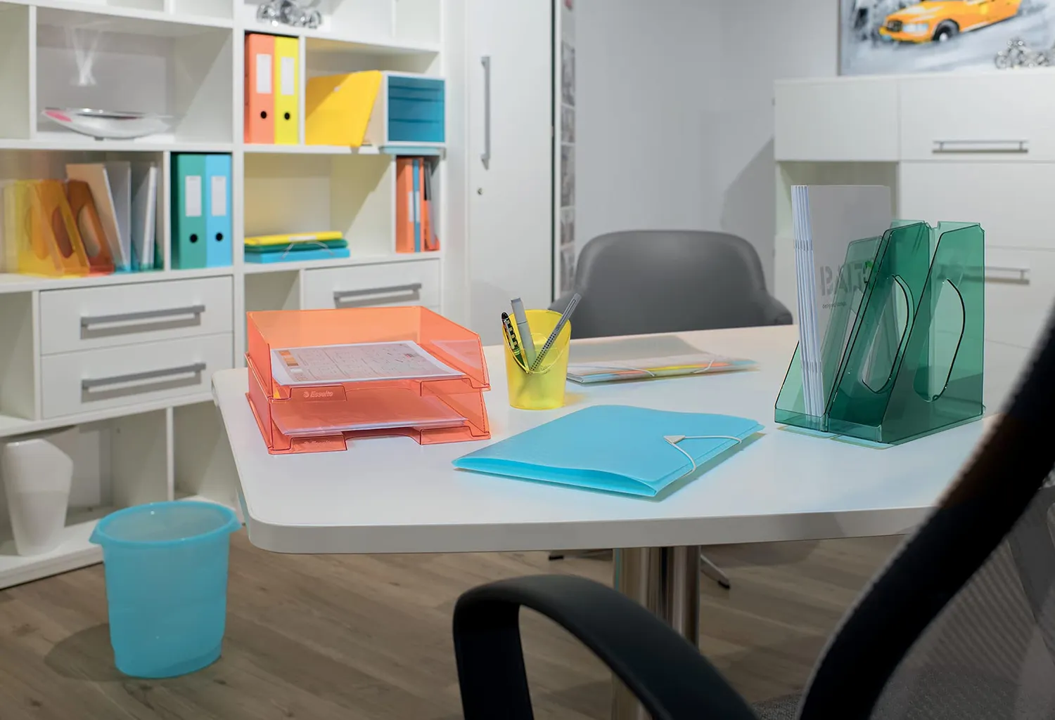Esselte Colour'Breeze vassoio A4 impilabile assortito