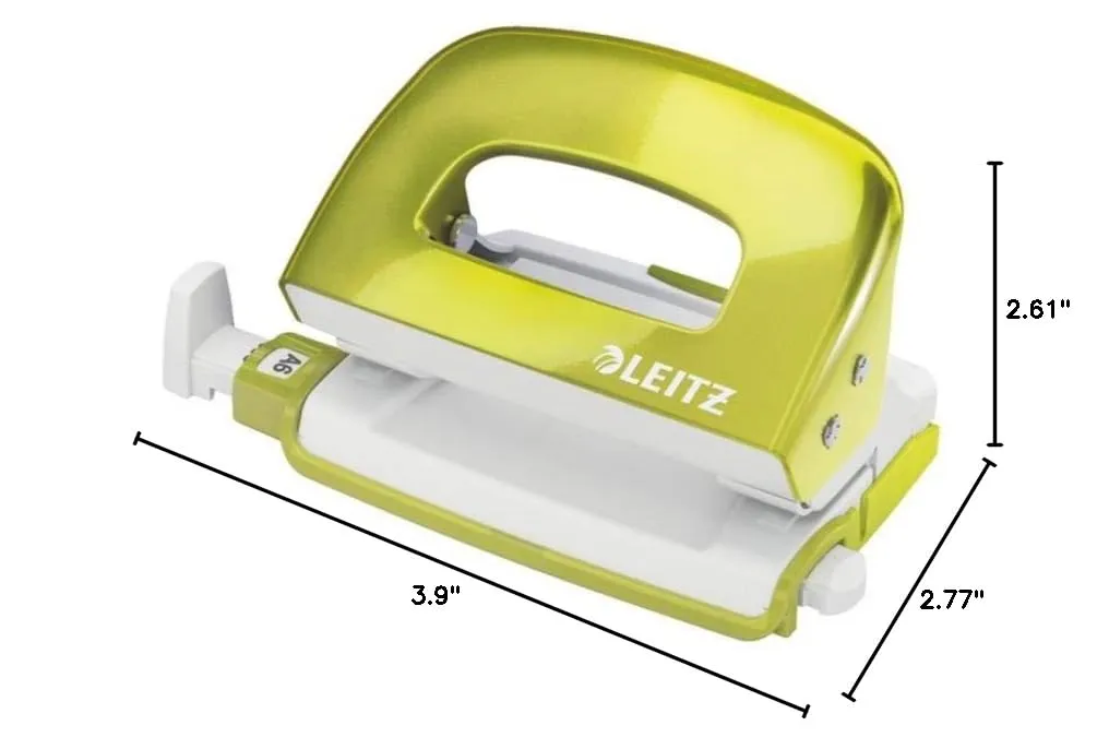 Leitz WOW 50601016 perforatore verde 10 fogli