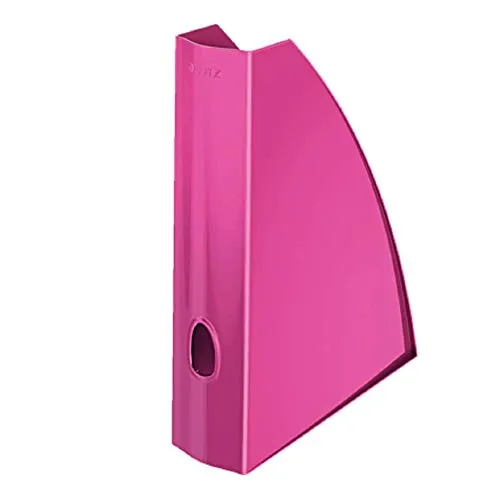 Leitz WOW 52771023 portariviste rosa 6 pezzi stabile