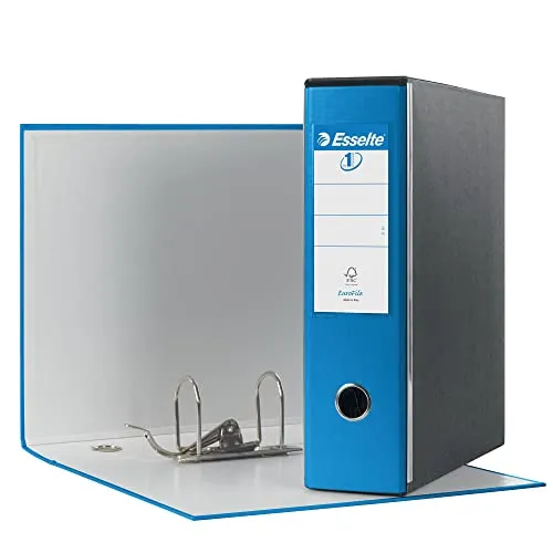 Esselte G53 Eurofile Registratore Protocollo 8 cm Blu 6 pz