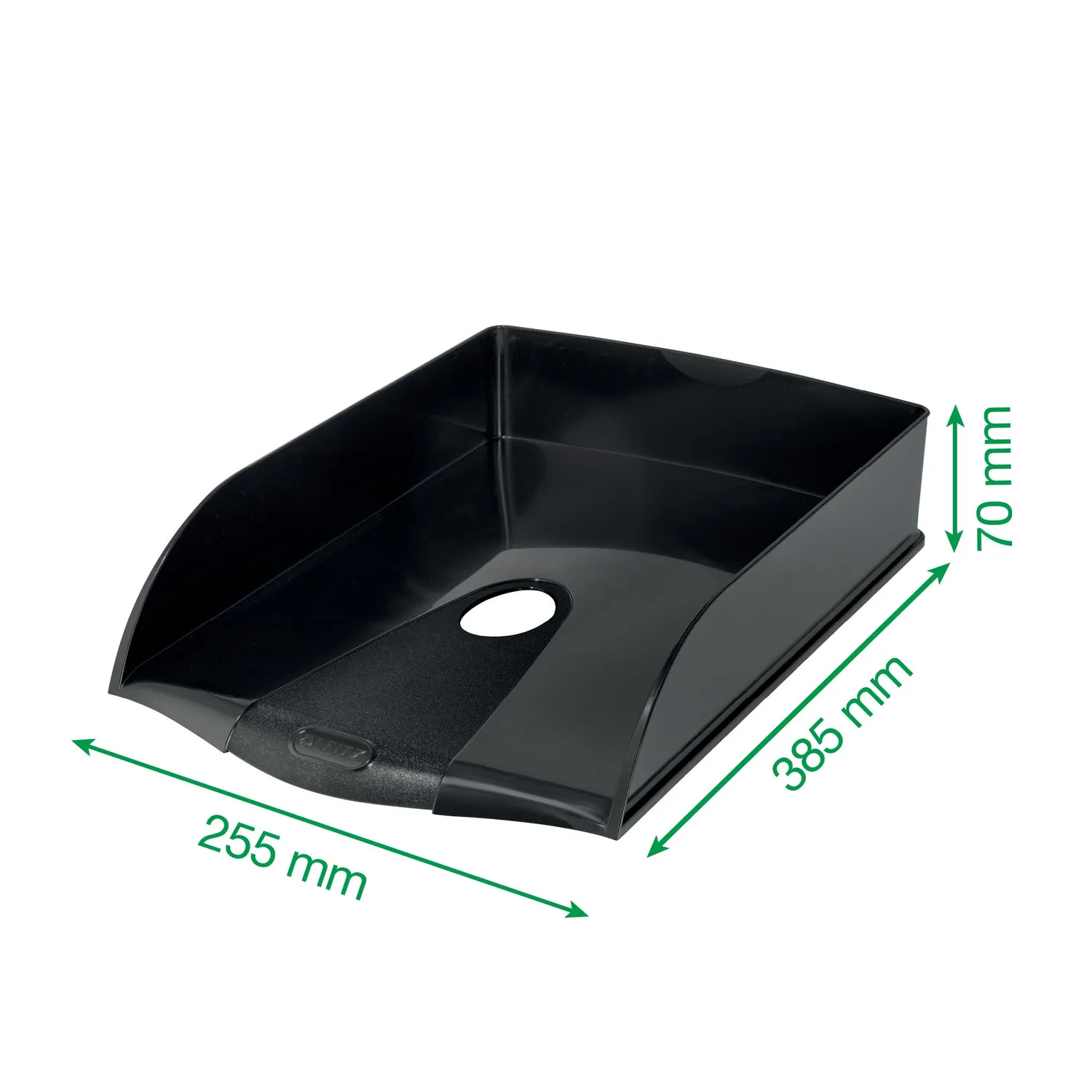 Leitz Recycle 53240095 vaschetta portacorrispondenza A4 nera riciclata